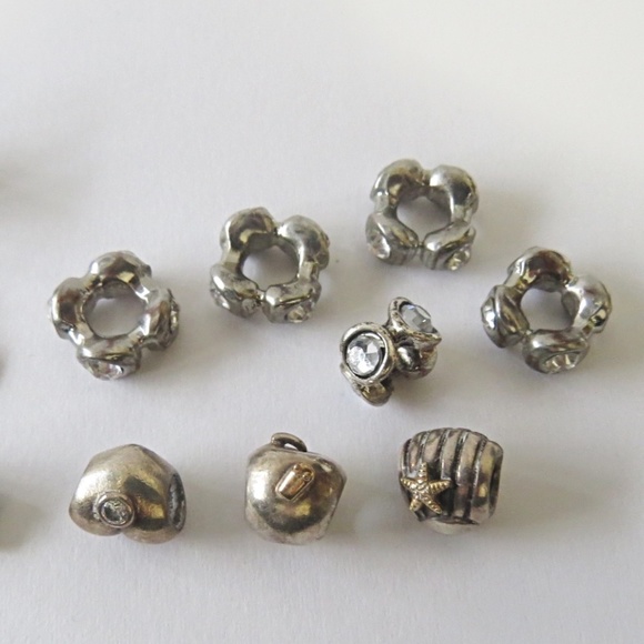 Vintage PANDORA Bracelet with 14k Gold Clasp and Many Charms - Picture 7 of 8